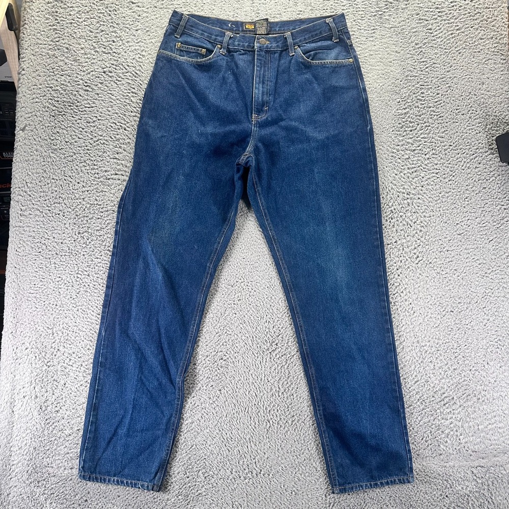 Route 66 Jeans Mens 36x34 Blue Cotton Denim Straight Leg Relaxed Streetwear